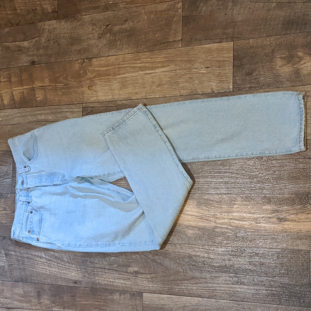 Levi's 501 High Rise Straight Jeans Size 27 - Picture 3 of 8